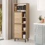 Hanah Home Armario de Cocina On10A-S Nogal